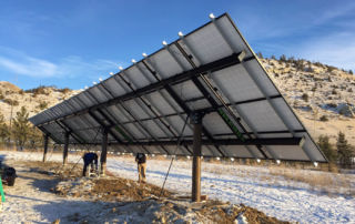 60 panel solar array by onsite energy of bozeman, mt