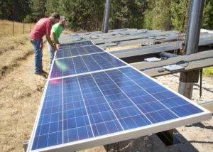 solar installers with panels