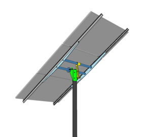 solar pole mount for 3 panels