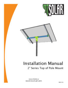 2 inch pole mount installation manual