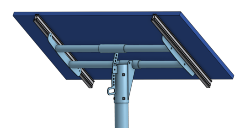CUSTOM-4-TOP-1 (2ft. blade)-72C-With-Rails