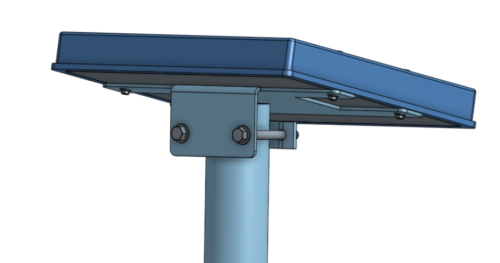 CUSTOM-Solar Sensor Mount: Hailios