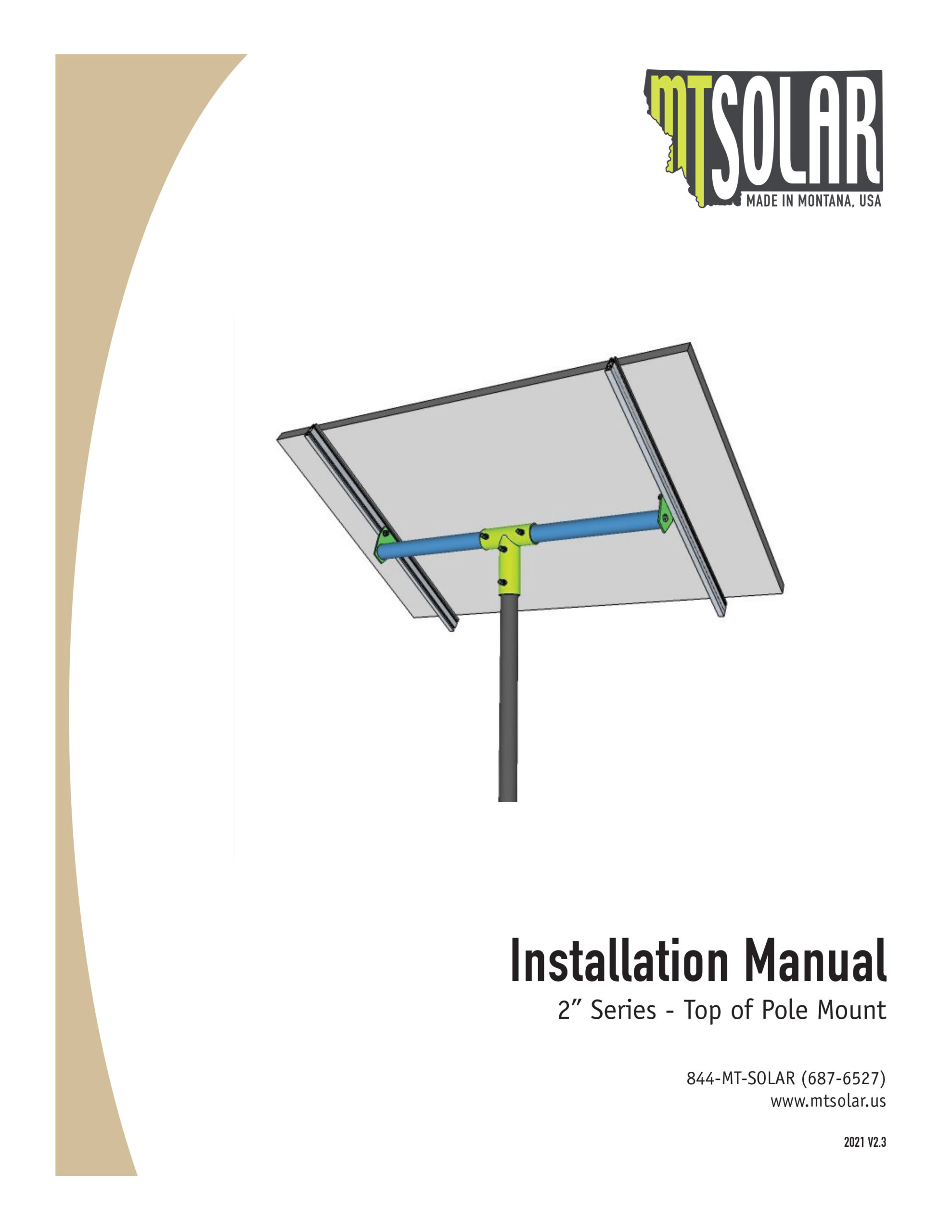 cover of 2 inch series installation manual