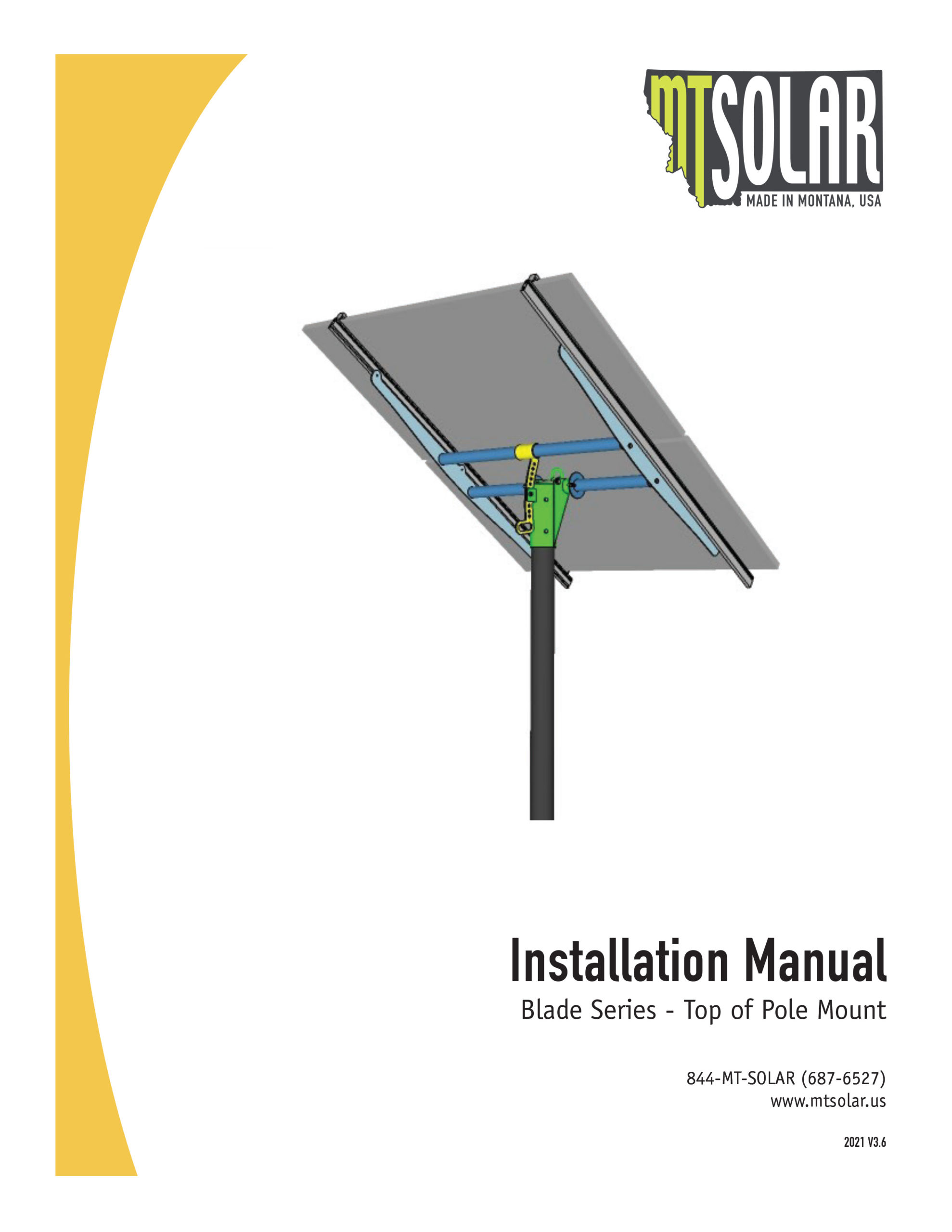 cover of blade series installation manual