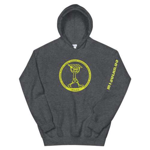 Hoodie Sweatshirt - Solar Installer Front - Image 2