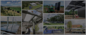 collage of solar installer photos