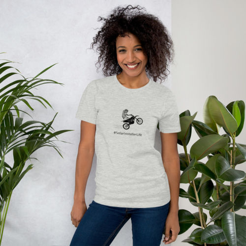 T-Shirt Unisex - Adventure Series Wheelie - Image 8