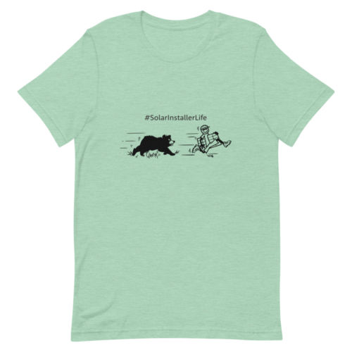 T-Shirt Unisex - Adventure Series Bear Chase - Image 3