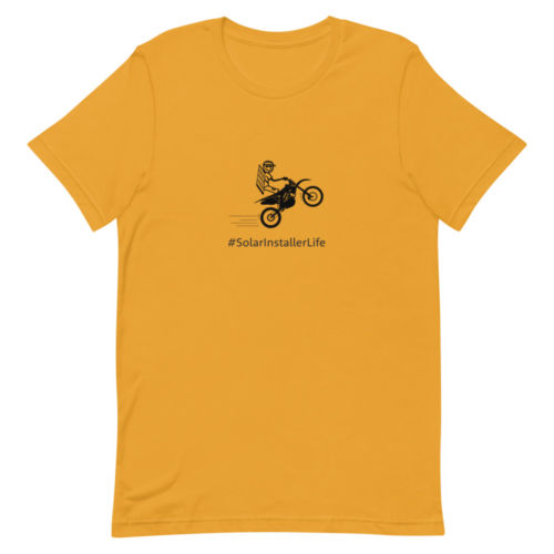 T-Shirt Unisex - Adventure Series Wheelie - Image 3
