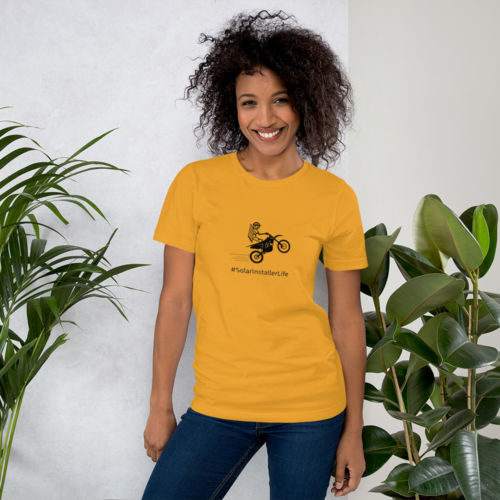 T-Shirt Unisex - Adventure Series Wheelie - Image 4