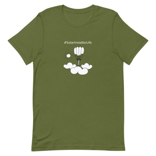 T-Shirt Unisex - Adventure Series Parachute - Image 7