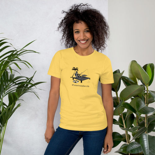 T-Shirt Unisex - Adventure Series Fishing Off A Dock - Image 2