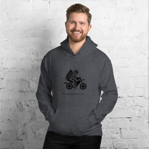 Hoodie Sweatshirt- Adventure Series Motorcycle - Image 2