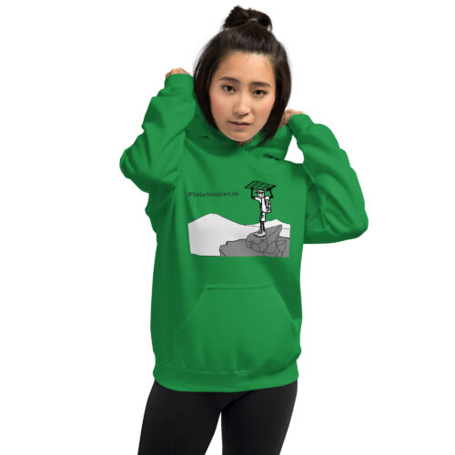 Hoodie Sweatshirt- Adventure Series Mountain Top - Image 4