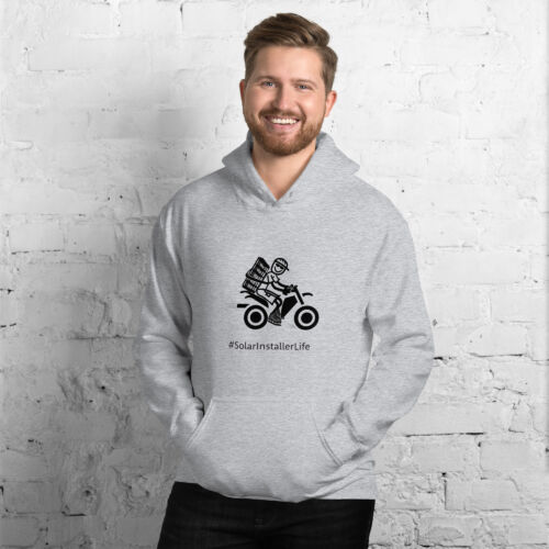 Hoodie Sweatshirt- Adventure Series Motorcycle - Image 5