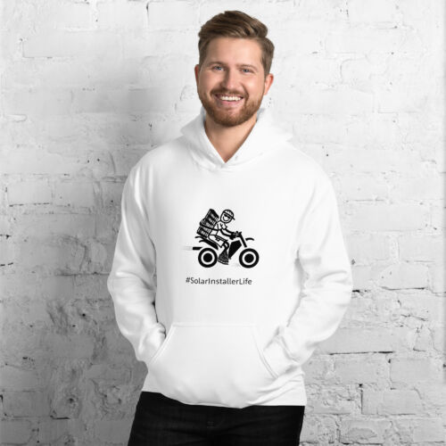 Hoodie Sweatshirt- Adventure Series Motorcycle - Image 7