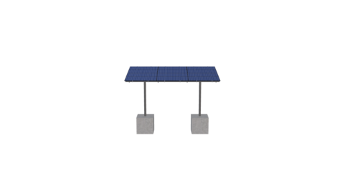 Solar Carport – NorthSouth Parking - LARGE MOD - Jb - Image 2