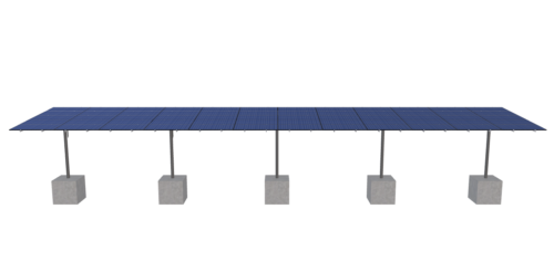 Siskin Hospital Carport - 5x12 - V1Jb - Image 2