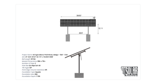 UK Agrivoltaics Preliminary design - 5x6 - V1Jb - Image 5