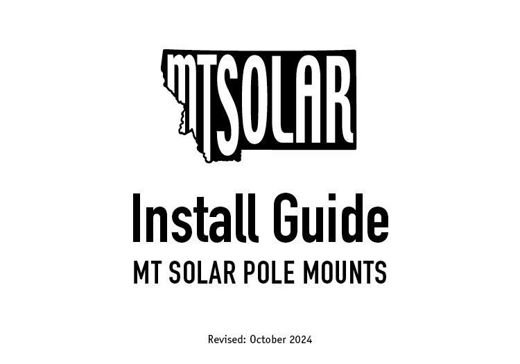 Cover image for MT Solar installation manual