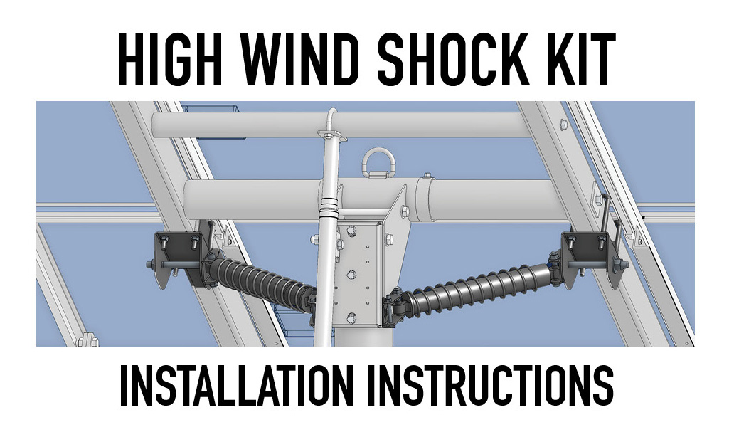 high wind shock kit installation instructions