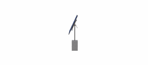12 Panel 6 inch pole - Image 3