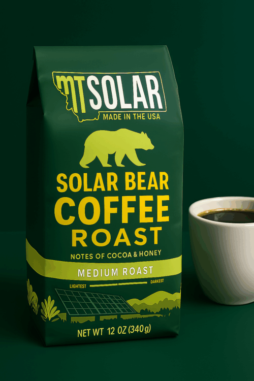 coffee bean bag for mt solar coffee