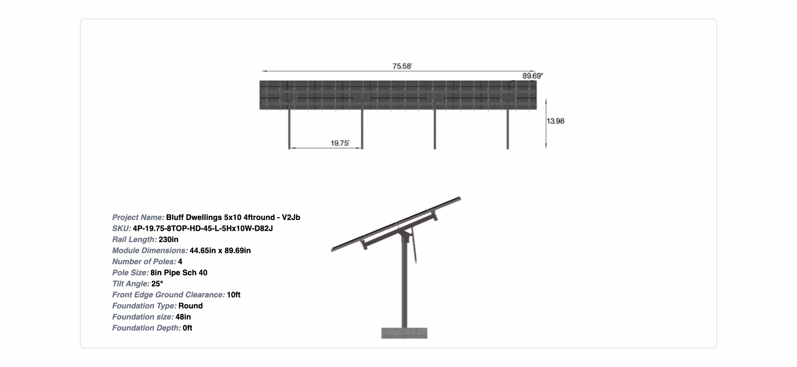 Bluff Dwellings 5x10 4ftround - V2Jb - Image 5